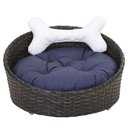 Ver imagem 2 de Cama Pet Chaise Redonda Fibra Sintética Alumínio Cão e Gato Trama Original