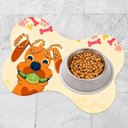 Ver imagem 4 de Tapete Comedouro Ração Cachorro Pet Cão Dog Lona Nº1 - 30x44