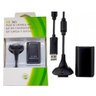 Kit Bateria + Cabo Xbox 360 Carregador Controle 98.000mah - 1