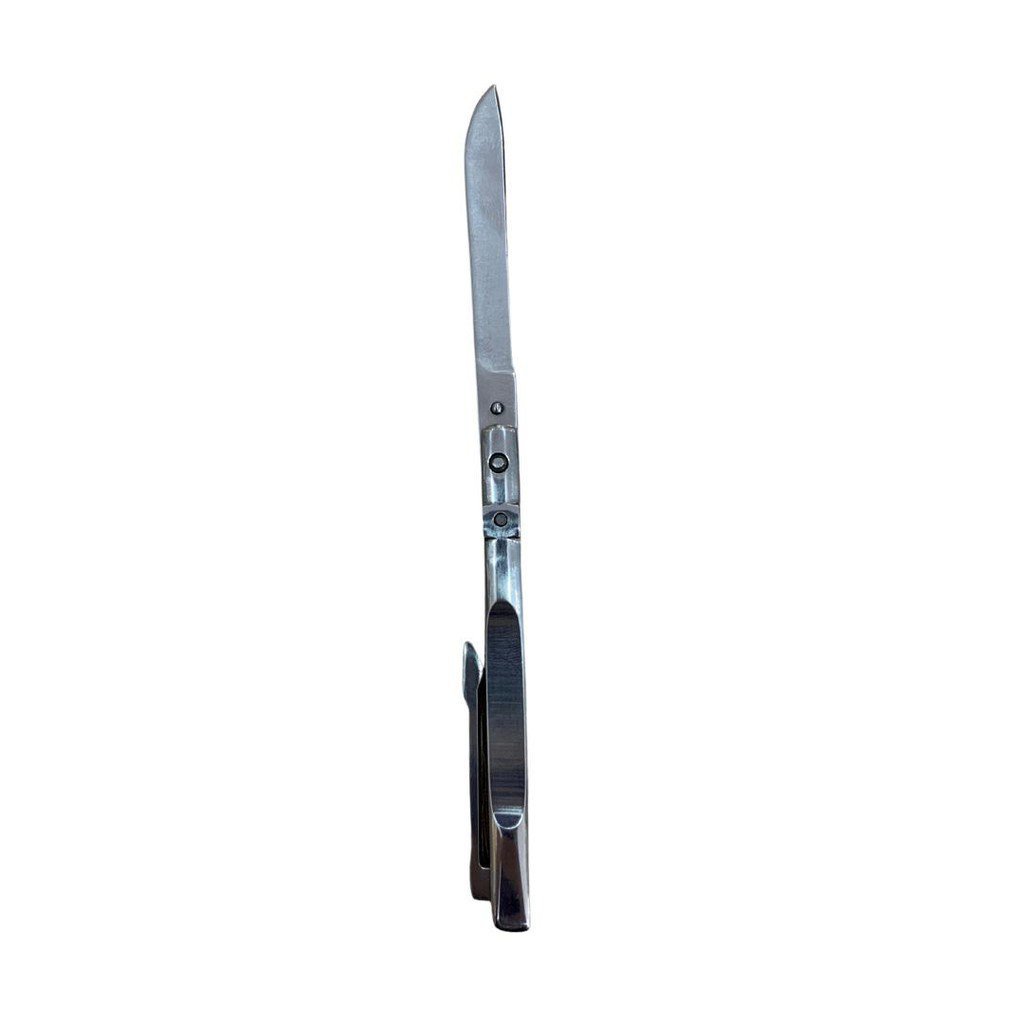 Canivete Bisturi Aço Inox Tipo Caneta Pequeno 13cm Afiado - 2