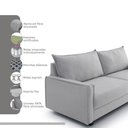 Ver imagem 3 de Sofá Samos 2 Lugares 150cm