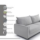 Ver imagem 3 de Sofá Samos 2 Lugares 150cm