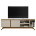 Ver imagem 7 de Rack para Sala de Tv 70 Polegadas 200cm Nice L06 Nature/off - Mpozenato