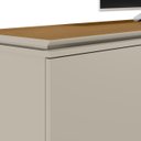 Ver imagem 4 de Rack para Sala de Tv 70 Polegadas 200cm Nice L06 Nature/off - Mpozenato