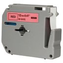 Ver imagem 1 de Fita para Rotulador Eletrônico Compativel com Brother M-k431 Mk431 12mmx8m Preto sobre Vermelho
