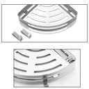 Ver imagem 7 de Suporte Prateleira Aço Inox Canto Porta Utensílio Multiuso Banheiro Cozinha
