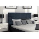 Ver imagem 2 de Cabeceira Painel Raissa 120 cm Suede Azul Marinho