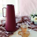 Ver imagem 3 de Chaleira Alumínio Paris 1,9l Antiaderente Vermelha com Bule Garrafa Térmica 1l Vermelho Tramontina