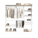 Ver imagem 2 de Closet Aberto Modulado Casal 205cm Eminence Branco