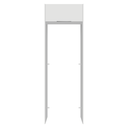 Ver imagem 6 de Porta-Geladeira 73 cm 1 Porta Basculante Branco Stella Madesa