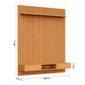 Painel para TV até 72 Polegadas 250cmx185,5cm 100% MDF Ripado com Nicho Aloe CabeCasa MadeiraOriginals - 3