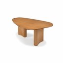 Ver imagem 2 de Mesa de Jantar 180cm em Madeira Maciça Orgânica Castanho