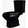 Kit de Vaso com Caixa Acoplada Anturius 6L Preto (Assento+Rabicho+Parafusos+Anel Vedação) Luzarte - 1