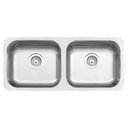 Ver imagem 1 de Cuba de Embutir Isis Plus 2c 40 Bl Inox 89x39cm Tramontina