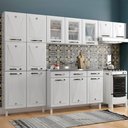 Ver imagem 1 de Cozinha de Aço Completa Star New 14 Portas 2 Gavetas Branco - Telasul