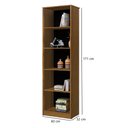 Ver imagem 7 de Conjunto Office Escritório Completo 5 Peças Multiuso Preto Freijó