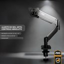 Ver imagem 4 de Suporte de Mesa Articulado Monitor 15" a 32" até 9kg Vesa Preto Aoc