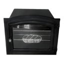 Ver imagem 2 de Forno 48x35x30cm Tampa Vidro e Chapa 3 Furos Fogão a Lenha
