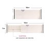 Organizador Separador de Gaveta Ajustavel Divisor Retratil Guarda Roupa Roupa Livro Talheres Utensil - 8