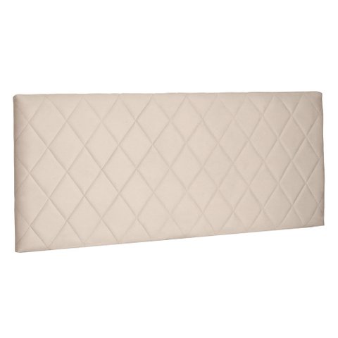 Cabeceira Painel Solteiro 0,90m Esmeralda Suede - Pallazio - Preto