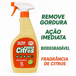 Power Citros Desengraxante Natural 1l | Remove Gordura Facilmente - 2