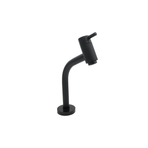 Torneira Lavatório Mesa Bica Baixa Preto Fosco 1/4v Luxo