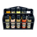 Ver imagem 7 de Porta Temperos/Condimentos kit 10 potes acrílico c/ Tampa Dosadora + Suporte +  Adesivos