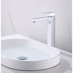 Torneira Monocomando Cromada Quadrada Banheiro Lavabo Bica Alta Luxo Inovartte In01 - 3