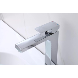 Torneira Monocomando Cromada Quadrada Banheiro Lavabo Bica Alta Luxo Inovartte In01 - 4