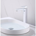 Ver imagem 3 de Torneira Monocomando Cromada Quadrada Banheiro Lavabo Bica Alta Luxo Inovartte In01