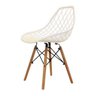 Cadeira New Dkr Eames Base Eiffel Madeira Branca - 2