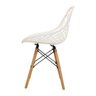 Cadeira New Dkr Eames Base Eiffel Madeira Branca - 3