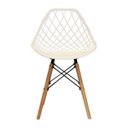 Ver imagem 1 de Cadeira New Dkr Eames Base Eiffel Madeira Branca