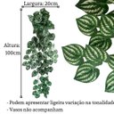 Ver imagem 3 de Galhos de Folhas de Melancia Artificiais Quantidade:4
