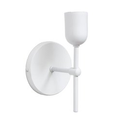 Arandela Parede Cabeceira Quarto e Lavabo Branco Fosco - 3