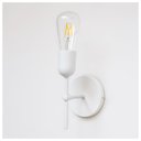 Ver imagem 6 de Arandela Parede Cabeceira Quarto e Lavabo Branco Fosco