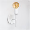 Ver mais imagens de Arandela Parede Cabeceira Quarto e Lavabo Branco Fosco