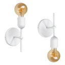 Ver imagem 2 de Arandela Parede Cabeceira Quarto e Lavabo Branco Fosco