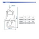 Ver imagem 5 de Bomba Submersa Vibratória Bsl-650 1600 L/h 220v Lorenzetti