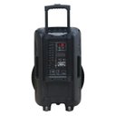 Ver imagem 1 de Caixa Amplificada Amvox Recarregável Bluetooth USB Microsd Auxiliar Bivolt 900W Aca 900 x