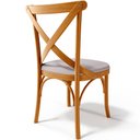 Ver imagem 7 de Cadeira Para Sala de Jantar e Estar Living Estofada Ávila L02 Linho Bege - Lyam Lyam Decor