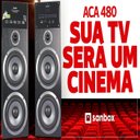 Ver imagem 3 de Caixa Amplificada Amvox Torre Touch Screen Display LED Controle Remoto Aplicativo Aca 480