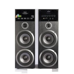 Caixa Amplificada Amvox Torre Touch Screen Display LED Controle Remoto Aplicativo Aca 480 - 1
