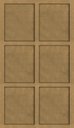 Ver imagem 2 de Papel de Parede Madeira Ripada Boiserie Soft - Várias Cores - Taupe