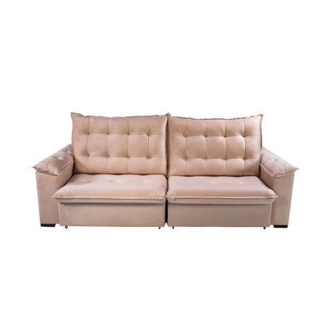 Sofá Duo Confort 2,5mts - Bege