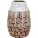 Ver imagem 1 de Vaso Decorativo Enfeite Casa Cerâmica 22x15x15cm Marrom