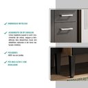 Ver imagem 7 de Armário Cozinha Compacta Arizona Essence Carraro - Carvalho-preto Carvalho-preto