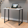 Mesa de Escritório Escrivaninha Industrial Dobrável Apoio Notebook Estudo Trabalho Aparador Office - 4