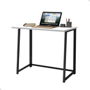 Ver imagem 1 de Mesa de Escritório Escrivaninha Industrial Dobrável Apoio Notebook Estudo Trabalho Aparador Office