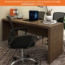 Ver imagem 7 de Escrivaninha Mesa para Escritório e Home Office 180cm Me4185 Tecnomobili Nogal